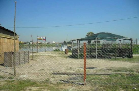 Foto de septiembre de 2012, anterior intento de EIDICO de bloquear el ingreso.