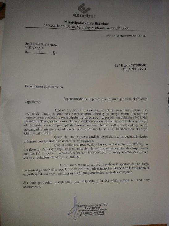 carta-muni-escobar-camino